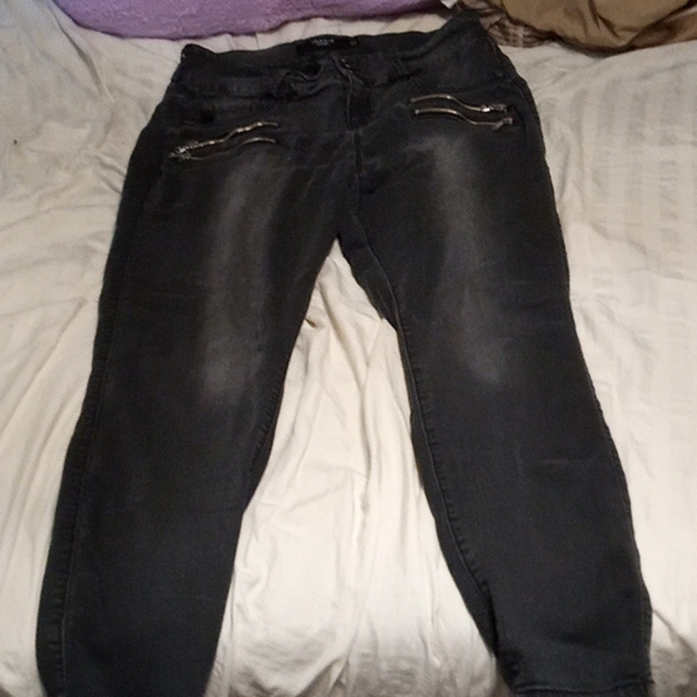 Dark gray torrid denim jeans